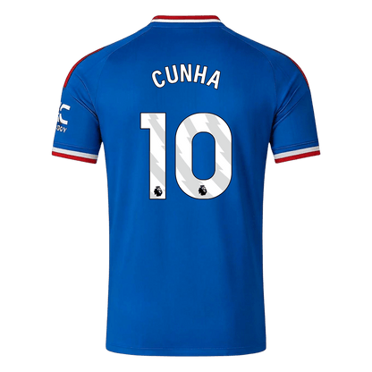Tricouri Fotbal Manchester United CUNHA #10 Deplasare 2026/27