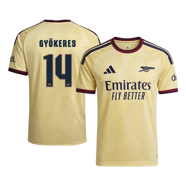 Tricouri Fotbal Arsenal GYÖKERES #14 Treilea 2026/27 - UCL