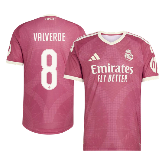 Tricouri Fotbal Real Madrid VALVERDE #8 Treilea 2026/27 Authentic