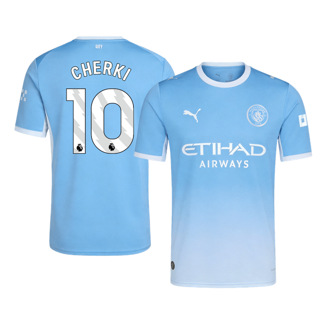 Tricouri Fotbal Manchester City CHERKI #10 Acasă 2026/27