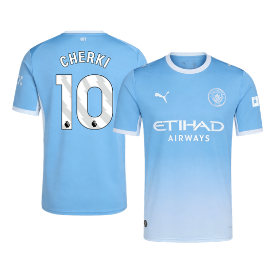 Tricouri Fotbal Manchester City CHERKI #10 Acasă 2026/27