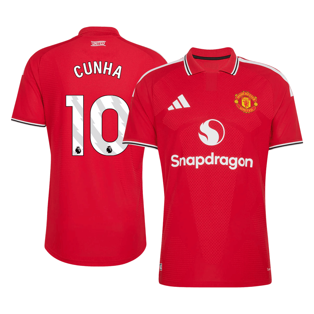 Tricouri Fotbal Manchester United CUNHA #10 Acasă 2026/27 Authentic
