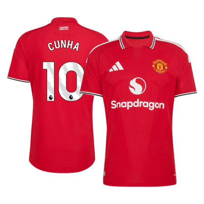 Tricouri Fotbal Manchester United CUNHA #10 Acasă 2026/27 Authentic