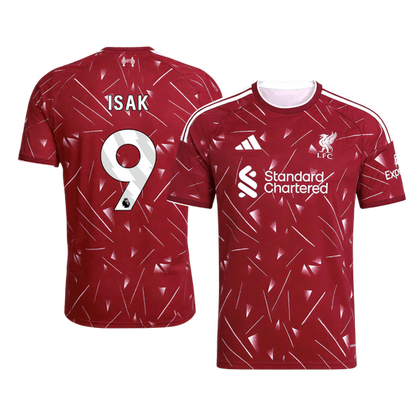 Tricouri Fotbal Liverpool ISAK #9 Acasă 2026/27 - Premium