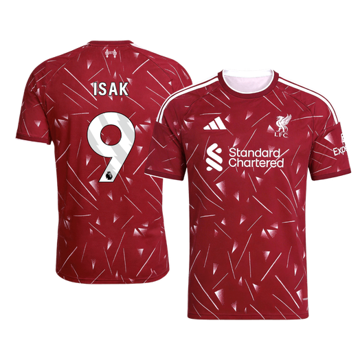 Tricouri Fotbal Liverpool ISAK #9 Acasă 2026/27 - Premium