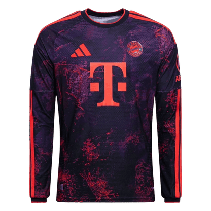 Tricouri Fotbal Bayern Munchen Treilea 2026/27 Mânecă Lungă