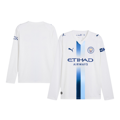 Tricouri Fotbal Manchester City Treilea 2026/27 Mânecă Lungă