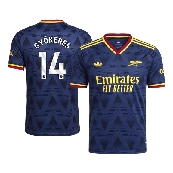 Tricouri Fotbal Arsenal GYÖKERES #14 Deplasare 2026/27 Authentic