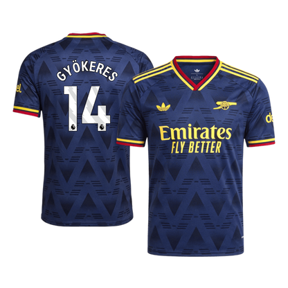 Tricouri Fotbal Arsenal GYÖKERES #14 Deplasare 2026/27 Authentic