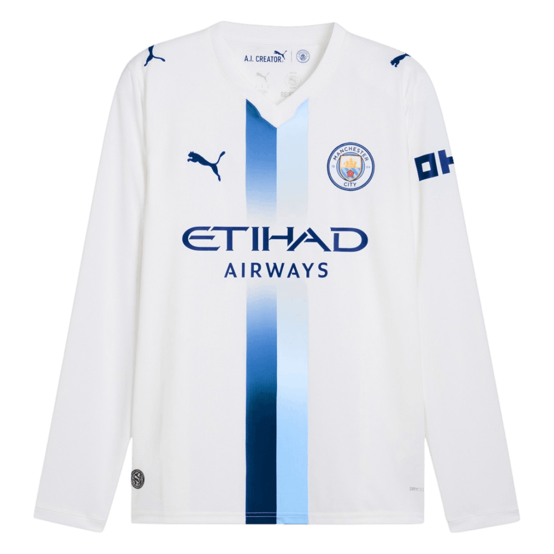 Tricouri Fotbal Manchester City Treilea 2026/27 Mânecă Lungă
