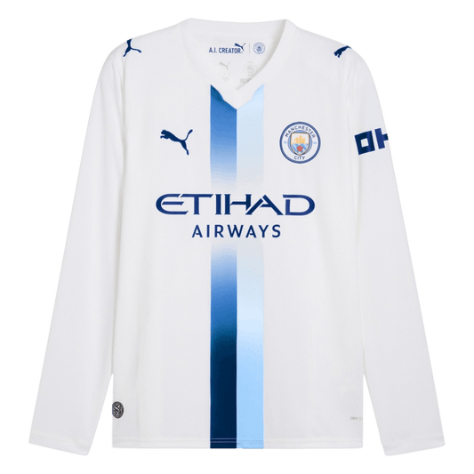 Tricouri Fotbal Manchester City Treilea 2026/27 Mânecă Lungă