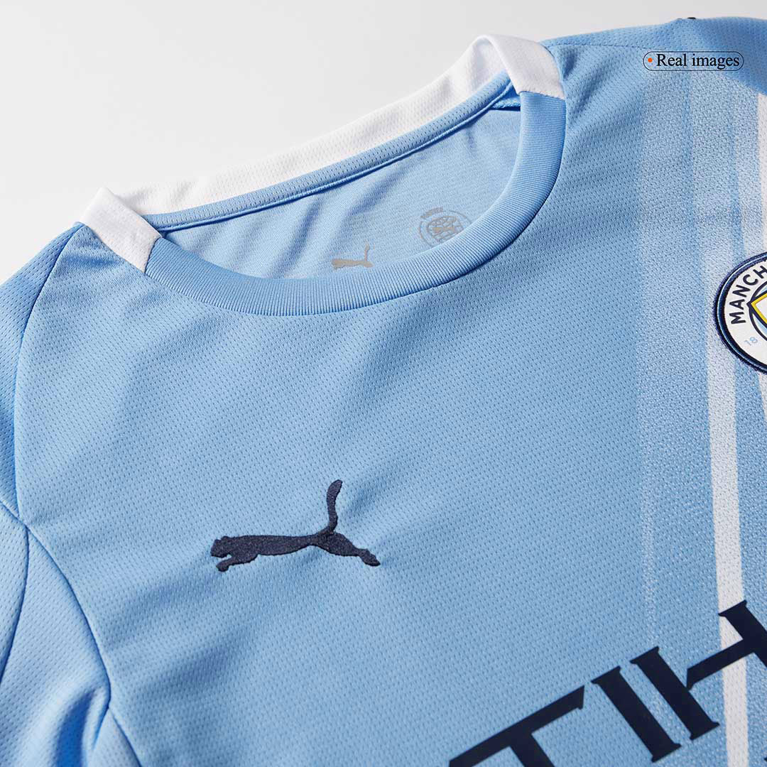 Tricouri Fotbal Manchester City RODRIGO #16 Acasă 2025/26 - Premium (mărime mare)