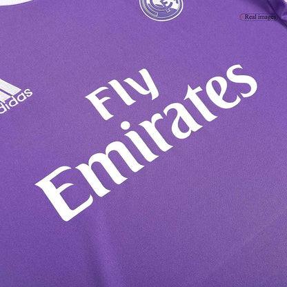Tricouri Fotbal Vintage Real Madrid BENZEMA #9 Deplasare 2016/17