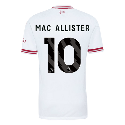 Tricouri Fotbal Liverpool MAC ALLISTER #10 Deplasare 2026/27 Authentic