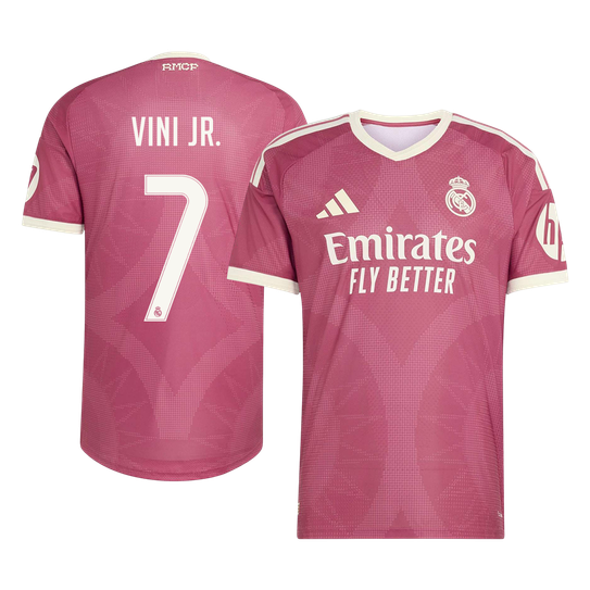 Tricouri Fotbal Real Madrid VINI JR. #7 Treilea 2026/27 Authentic