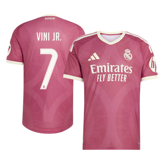 Tricouri Fotbal Real Madrid VINI JR. #7 Treilea 2026/27 Authentic
