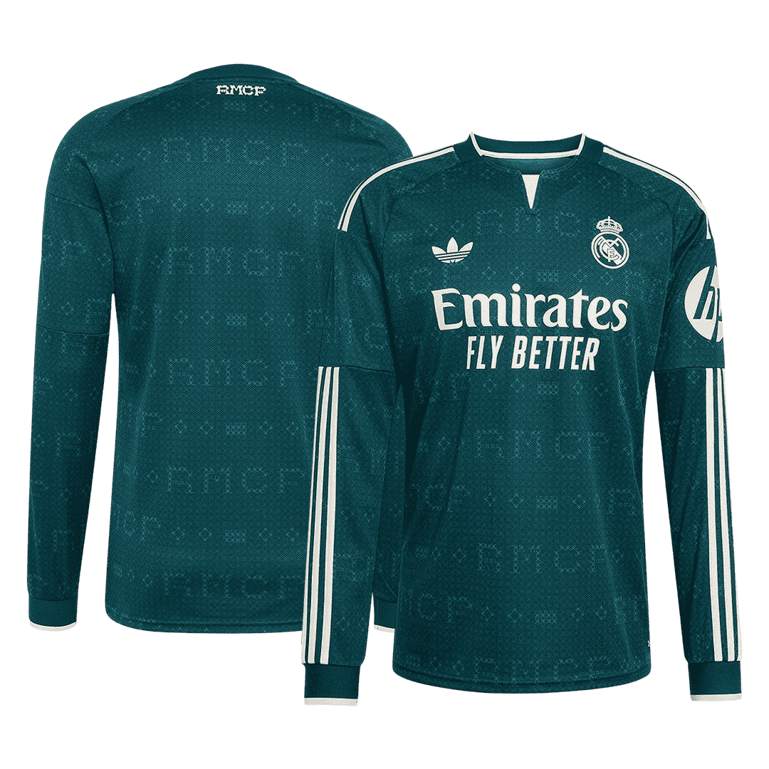 Tricouri Fotbal Real Madrid Deplasare 2026/27 Mânecă Lungă