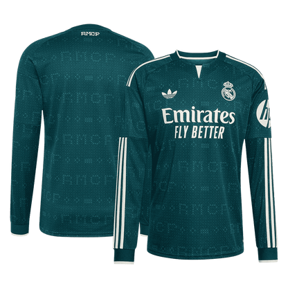 Tricouri Fotbal Real Madrid Deplasare 2026/27 Mânecă Lungă