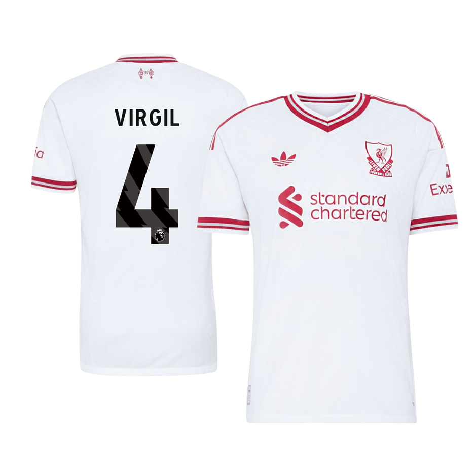 Tricouri Fotbal Liverpool VIRGIL #4 Deplasare 2026/27 Authentic