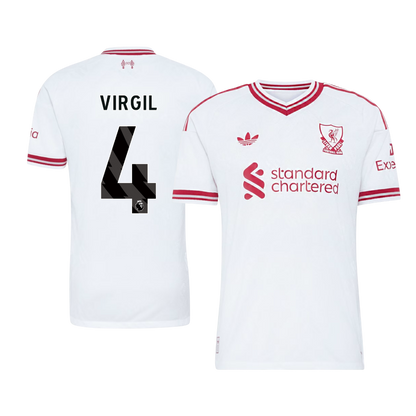 Tricouri Fotbal Liverpool VIRGIL #4 Deplasare 2026/27 Authentic