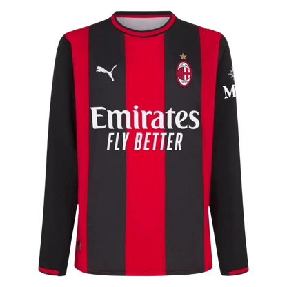 Tricouri Fotbal AC Milan Acasă 2026/27 Mânecă Lungă