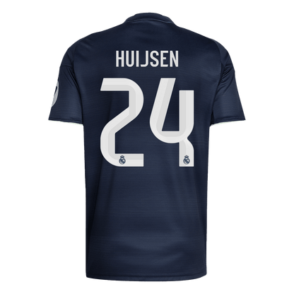 Tricouri Fotbal Real Madrid HUIJSEN #24 Deplasare 2025/26 - Premium