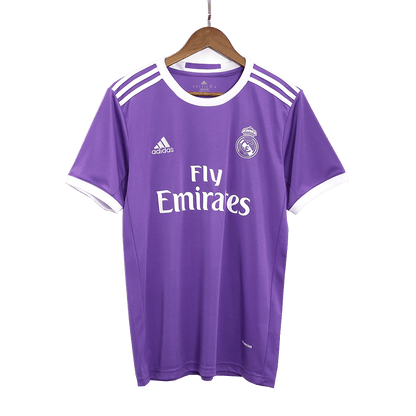 Tricouri Fotbal Vintage Real Madrid Sergio Ramos #4 Deplasare 2016/17