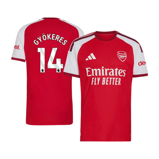 Tricouri Fotbal Arsenal GYÖKERES #14 Acasă 2026/27 Authentic