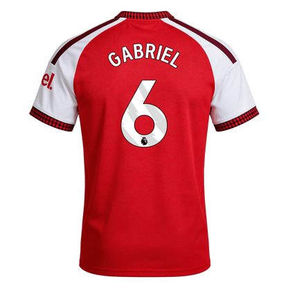 Tricouri Fotbal Arsenal GABRIEL #6 Acasă 2026/27 Authentic