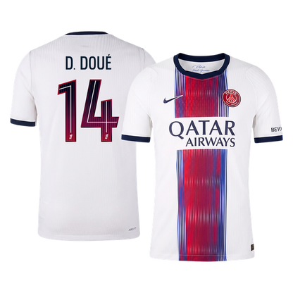 Tricouri Fotbal PSG D. DOUÉ #14 Deplasare 2026/27 Authentic