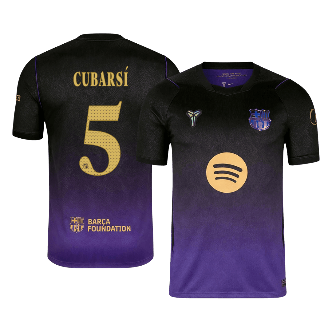 Tricouri Fotbal Barcelona CUBARSÍ #5 Deplasare 2026/27 - UCL