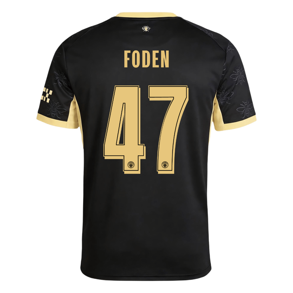 Tricouri Fotbal Manchester City FODEN #47 Deplasare 2026/27 - UCL