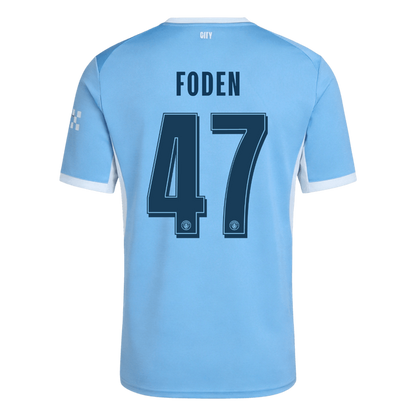 Tricouri Fotbal Manchester City FODEN #47 Acasă 2026/27 - UCL