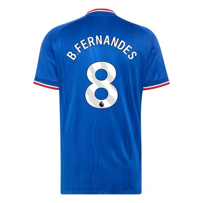 Tricouri Fotbal Manchester United B. FERNANDES #8 Deplasare 2026/27 Authentic