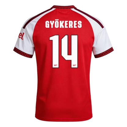 Tricouri Fotbal Arsenal GYÖKERES #14 Acasă 2026/27 UCL - Premium