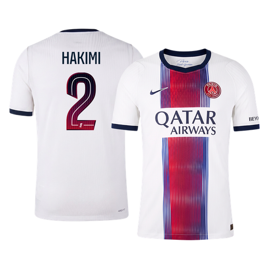 Tricouri Fotbal PSG HAKIMI #2 Deplasare 2026/27 Authentic