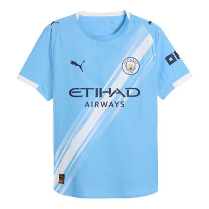 Tricouri Fotbal Manchester City RODRIGO #16 Acasă 2025/26 Authentic