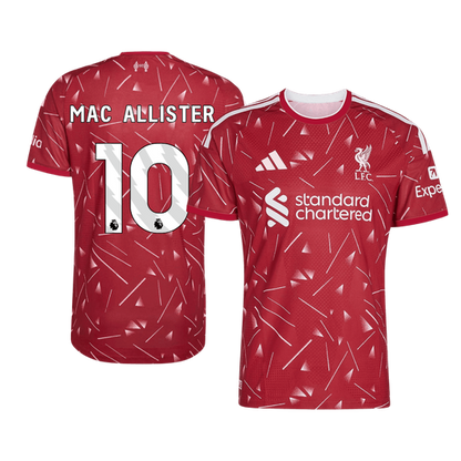 Tricouri Fotbal Liverpool MAC ALLISTER #10 Acasă 2026/27 Authentic