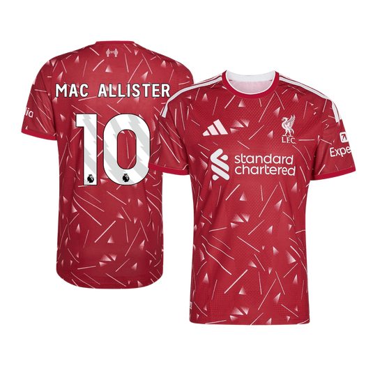 Tricouri Fotbal Liverpool MAC ALLISTER #10 Acasă 2026/27 Authentic