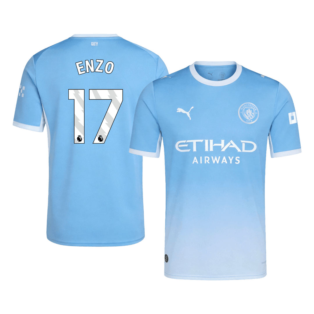 Tricouri Fotbal Manchester City ENZO #17 Acasă 2026/27