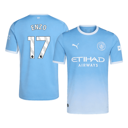 Tricouri Fotbal Manchester City ENZO #17 Acasă 2026/27