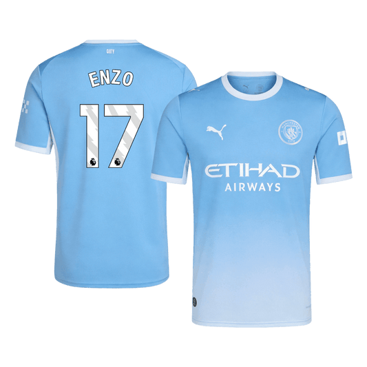 Tricouri Fotbal Manchester City ENZO #17 Acasă 2026/27