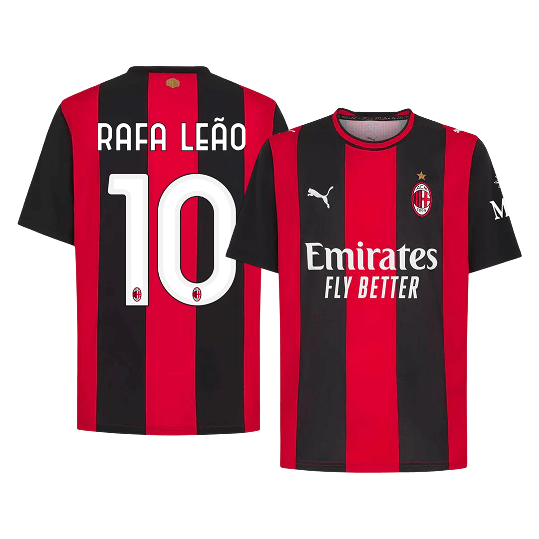Tricouri Fotbal AC Milan RAFA LEÃO #10 Acasă 2026/27