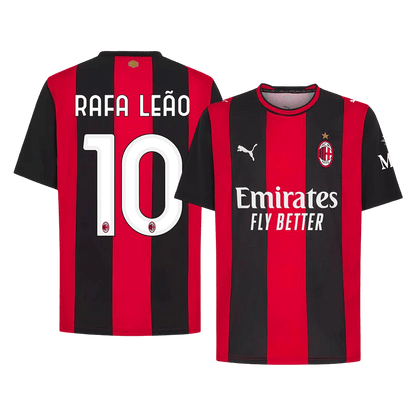 Tricouri Fotbal AC Milan RAFA LEÃO #10 Acasă 2026/27