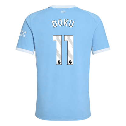 Tricouri Fotbal Manchester City DOKU #11 Acasă 2026/27 Authentic