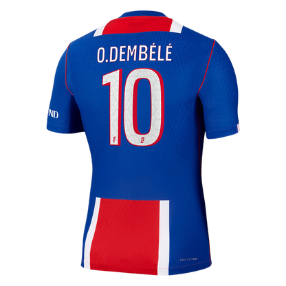 Tricouri Fotbal PSG O. DEMBÉLÉ #10 Acasă 2026/27 Authentic