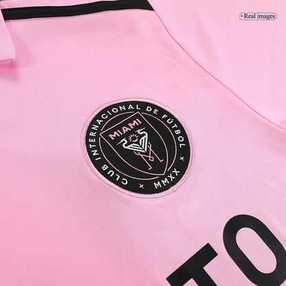 Tricouri Fotbal Inter Miami CF MESSI #10 Acasă 2022