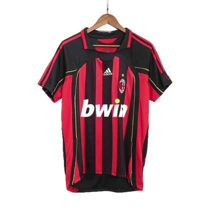 Tricouri Fotbal Vintage AC Milan RONALDO #99 Acasă 2006/07