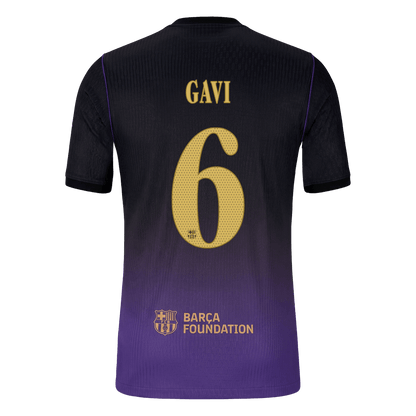 Tricouri Fotbal Barcelona GAVI #6 Deplasare 2026/27 Authentic - UCL