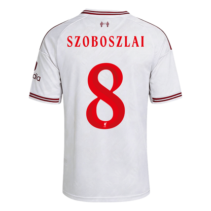 Tricouri Fotbal Liverpool SZOBOSZLAI #8 Deplasare 2026/27 - UCL